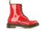 Dr Martens - martensy 1460 red patent UK8 (42)