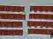 4AFOL 3x LEGO Reddish Brown Plate 1 x 8 3460