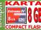 Karta Pamięci Compact Flash 8GB - R/W 24/16MB/s