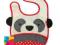 SKIP HOP Śliniak z kieszonką ZOO panda