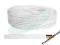 Przewód telefoniczny 4C pł biały
