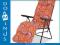460502 LEŻAK FOTEL OGRODOWY CAMPINGOWY   7 POZYCJI