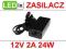 Zasilacz do LED typu desktop 12V 2A 24W  + przewód