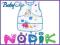 FARTUSZEK ŚLINIAK DZIECIĘCY DUŻY BABYONO NIEBIESKI