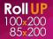 ROLL UP BLOCKOUT Rollup Stojak Reklamowy Stand 24h