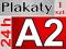 A2 PLAKAT 200g DRUK 24h Plakaty A0 A1 A3 A4 B0 B1