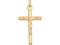 WIDOCZNY DUŻY ZŁOTY KRZYŻ KRZYŻYK ZE ZŁOTA pr.585