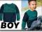 NEXT JESIEŃ SWETEREK COLOURBLOCK GREEN 6-9 M