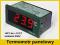 Termometr elektroniczny PANELOWY tablicowy 230V