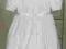 Piękna biała suknia haftowana. Tylko 70 zł