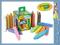 Crayola TĘCZOWA KREDA NIEPYLĄCA ZMYWALNA 16 kol TV