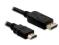 DELOCK Kabel DISPLAYPORT M-&gt;HDMI M 2M GOLD