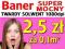BANER reklamowy BANERY reklama NAJMOCNIEJSZY 0,1m2