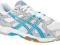 BUTY ASICS GEL ROCKET 6 srebrno/błękitne roz 35,5