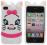 Etui Silikonowe Kitty Obudowa 3D APPLE iPhone 4 4S