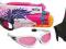 TOYS NERF Zestaw N-Rebelle pistolet, okulary, etui