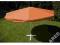 Parasol ogrodowy 4m  aluminiowy z korbką- terakota