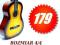 GITARA KLASYCZNA 4/4 - 2 KOLORY- DLA LEWORĘCZNYCH