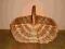 Wiklinowy kosz na zakupy-koszyk na piknik-grzyby