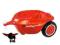 BIG Przyczepka do jeździka New Bobby Car czerwona BIG Przyczepka do jeździka New Bobby Car czerwona