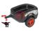 BIG Przyczepka do jeździka Bobby Car czarna Fulda
