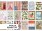 Papier ryżowy DECOUPAGE 68 wzorów STAMPERIA W-wa