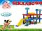 MOCHTOYS 5348 GARAŻ 3-POZIOMOWY +AUTKA+HELIKOPTER