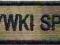 NASZYWKI SPINAKE Naszywka NAME PATCH 100x25
