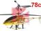 WYTRZYMAŁY HELIKOPTER ZDALNIE STEROWANY 78CM DUŻY