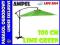 Parasol ogrodowy LINDER AMPEL 300cm MC2005LG LIME