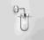LAMPA OGRODOWA ŚCIENNA MONTPARNASSE NICKEL 0484