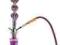 Shisha ONYX 78cm FIOLETOWA fajka wodna Wro Krk