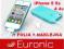 ETUI SILIKONOWE CLEAR IPHONE 5/5s 4/4s + GRATISY