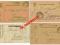 K.u.K.Feldpostamt x 4 sztuki
