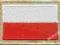 NASZYWKI SPINAKE Naszywka Flaga Polski 55x38w_pu