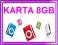 ODTWARZACZ MP3 IPOD KLIPS CZYTNIK SD + KARTA 8GB