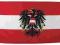 FLAGA AUSTRII, AUSTRIA na Maszt 90 x 150cm