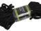 Uniwersalna LINA LINKA Survival 15m 7mm CZARNA mfh