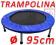 Trampolina batut do domu ogrodu średnica 95cm HIT