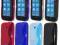ETUI TPU SLINE NOkia Lumia 510 + 2Folia