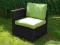 FOTEL OGRODOWY, NAROŻNIKOWY Z RATTANU, FOTELE