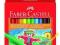 KREDKI WOSKOWE 12 KOL FABER-CASTELL