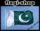 Flaga Pakistan 150x90 cm Flagi Pakistanu Islam