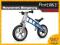 FirstBIKE Plastikowy rowerek biegowy STREET L.BLUE