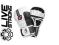 Hayabusa Tokushu Pro Hybrid 7oz rękawice białe