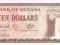 GUJANA 10 DOLLAR P-23f