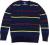 RALPH LAUREN SWETER KOLOROWE PASKI  roz.  146 152