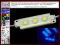 Moduł LED niebieski 3 LED SMD 5050/IP65