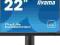 IIYAMA 22'' B2280WSD DVI/D-sub/pivot/glosniki