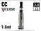 Clearomizer CE5 CRYSTAL 1,6 ml clear black